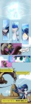 2013 absurd_res blue_body blue_feathers chimera comic crossover cutie_mark discord_(mlp) draconequus dragon_ball dragon_ball_z duo ear_piercing english_text equid equine eyes_closed fangs feathered_wings feathers female feral friendship_is_magic fusion green_eyes hair hasbro hi_res horn male mammal membrane_(anatomy) membranous_wings multicolored_hair my_little_pony mythological_creature mythological_equine mythology piercing princess princess_celestia_(mlp) princess_luna_(mlp) quadruped red_eyes royalty tail teeth text valcron white_body white_feathers winged_unicorn wings