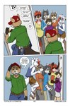 anthro arctic_fox arctica_(vixen_logic) beaver belt blue_bottomwear blue_clothing blue_eyes blue_jacket blue_pants blue_shirt blue_tank_top blue_topwear border bottomwear breasts brown_body brown_bottomwear brown_clothing brown_fur brown_hair brown_shorts canid canine castor_(vixen_logic) cheek_tuft cleavage clothed clothing colored comic dialogue digital_media_(artwork) dipstick_ears dipstick_hair dipstick_tail door ear_markings ear_piercing ear_ring electronics english_text eyewear facial_tuft female fennec_fox ferra_(vixen_logic) flashlight fox foxboy83 fully_clothed fur glasses gloves_(marking) green_clothing green_eyes green_shirt green_topwear grey_body grey_bottomwear grey_clothing grey_eyes grey_fur grey_hair grey_pants group hair hat headgear headwear hi_res highlights_(coloring) inside jacket jumping long_hair male mammal marble_(vixen_logic) marble_fox markings multicolored_ears orange_clothing orange_shirt orange_topwear pants pawpads phone piercing purple_clothing purple_sweater purple_topwear red_(vixen_logic) red_body red_fox red_fur red_hair red_highlights ring_piercing rodent round_glasses shirt short_hair shorts skirt speech_bubble standing sweater tail tail_markings tan_body tan_bottomwear tan_clothing tan_fur tan_pants tank_top text tibetan_sand_fox tied_hair tootaloo topwear true_fox tuft vixen_logic white_body white_border white_bottomwear white_clothing white_fur white_hair white_skirt yellow_clothing yellow_eyes yellow_shirt yellow_topwear zerda_(vixen_logic)