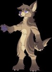 2020 alpha_channel anthro blep brown_body brown_eyebrows brown_fur canid canine canis claws crotch_tuft digital_drawing_(artwork) digital_media_(artwork) digitigrade domestic_dog eyebrows featureless_crotch finger_claws flat_colors full-length_portrait fur handpaw head_tuft hi_res hindpaw inner_ear_fluff jaspering male mammal narrowed_eyes nude one_ear_up pawpads paws portrait purple_eyes purple_nose purple_pawpads purple_tongue scruffy simple_background snout solo standing tail tan_inner_ear tan_inner_ear_fluff thick_eyebrows toe_claws tongue tongue_out transparent_background tuft whisker_spots white_claws