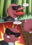 comic darrow0 dialogue english_text forest generation_5_pokemon hi_res krookodile male mo_(darrow) nintendo plant pokemon pokemon_(species) speech_bubble text tree