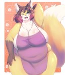 Rating: s
ID: 5591931
Date: 2025-05-23 00:11:31 -0400
Status: active
Score: 27
2023 5_fingers anthro apron apron_only belly big_breasts black_nose blush blush_lines body_blush breast_blush breasts brown_body brown_fur brown_hair canid canine cleavage clothed clothing digital_media_(artwork) dipstick_tail eyebrows eyelashes fangs female fingers fox front_view fur gloves_(marking) green_eyes hair hand_behind_head hand_on_hip happy hi_res homemosaco humanoid_hands kemono looking_at_viewer madoka_tagokoro mammal markings mature_anthro mature_female multicolored_body multicolored_fur navel_outline one_eye_closed open_mouth open_smile overweight overweight_anthro overweight_female portrait pupils purple_apron purple_clothing raised_tail ruff shaded side_boob smile soft_shading solo standing tail tail_markings teeth thick_thighs three-quarter_portrait two_beasts_or_not_to_beast white_body white_fur white_pupils wide_hips post #5591931