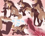 absurd_res anthro anthro_on_feral bestiality canid canine canis duo female feral hi_res kaptainarr_(character) karidas_(rexroyale) local_lycan male male/female mammal maned_wolf wolf