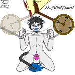 1:1 absurd_res anthro balls bdsm bodily_fluids bondage bound chastity_cage chastity_cage_only chastity_device chastity_device_only clock cuff_(restraint) cum digital_media_(artwork) dragon drooling duo english_text facial_hair felid female fur genital_fluids genitals hair handcuffs hi_res hypnosis lion looking_at_viewer male male/female mammal metal_cuffs mind_break mind_control mythological_creature mythological_scalie mythology nude omithefox open_mouth pantherine pendulum penis pink_chastity_cage pocketwatch precum restraints saliva scalie simple_background solo_focus submissive submissive_male tail text tongue tongue_out watch white_body white_fur