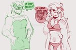 Rating: q
ID: 4726041
Date: 2024-04-17 08:57:42 -0400
Status: active
Score: 13
2023 animal_humanoid arachnid arachnid_humanoid arthropod arthropod_humanoid bangs biceps bra breasts bulge choker cleavage clothed clothing crossdressing dialogue dress dripping duo english_text eyewear femboy glasses goo_creature goo_humanoid green_clothing green_dress gynomorph hair hands_on_hips hard_translated hi_res humanoid intersex jewelry kerchief long_hair male melissa_(qsmp) midriff multi_arm multi_eye multi_limb muscular muscular_gynomorph muscular_humanoid muscular_intersex muscular_male navel necklace nipple_outline panties pecs qsmp qu4ckcest red_clothing red_eyes restricted_palette sketch slime slimecicle smile spanish_text speech_bubble spider_humanoid text translated underwear post #4726041