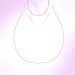 1:1 2018 anthro balls big_balls big_penis cock_vore genitals hi_res huge_balls huge_penis male monochrome penile penis pink_and_white pinksyrup solo vore