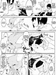 3:4 alternate_version_at_source anthro better_version_at_source blush child comic dialogue english_text felid group hard_translated haruto_arashiki hi_res human kaminosaki male mammal monochrome pantherine right_to_left rodent snow_leopard tail tail_grab text third-party_edit translated translation_edit young young_anthro young_human young_male yuki_motoe