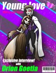 Rating: s
ID: 5646473
Date: 2025-06-16 14:28:39 -0400
Status: active
Score: 3
absurd_res avian bird clothing cover demon female goetia helluva_boss hi_res magazine_cover male naughty_ram owl post #5646473