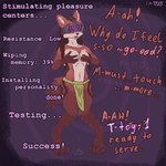Rating: e
ID: 5336675
Date: 2025-01-28 17:23:18 -0500
Status: active
Score: 102
1:1 anonymous_artist anthro bodily_fluids bottomwear braided_hair brainwashing breasts canid canine canis clothing countershading dialogue dripping ear_piercing ear_ring english_text ethiopian_wolf female fondling fur fur_markings genital_fluids hair hand_on_breast hi_res hypnosis hypnotic_visor knock-kneed loincloth mammal markings mind_control mind_wipe piercing ring_piercing self_fondle shess'kah solo standing struggling tail text three-quarter_view underwear vaginal_fluids wet wet_clothing wet_underwear post #5336675