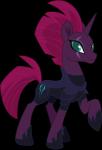 2017 absurd_res alpha_channel armor blue_eyes dashiesparkle equid equine eye_scar facial_scar female friendship_is_magic hasbro hi_res horn mammal my_little_pony my_little_pony:_the_movie_(2017) mythological_creature mythological_equine mythology scar solo tempest_shadow_(mlp) unicorn vector