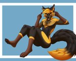 absurd_res anthro canid canine fox hi_res male mammal nude nude_anthro solo tony_zorro_mandarina