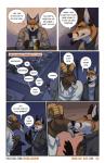 2018 alcohol anthro anthro_on_anthro beer beverage bovid building canid canine caprine clothing comic dialogue douglas_kim duo english_text facial_hair fox french_kissing gabriel_(kimmykun) gavin_(kimmykun) green_eyes hi_res horn house jacket kissing male male/male mammal night orange_eyes outside scarf sidewalk speech_bubble text tongue tongue_out topwear url