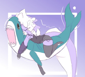Rating: s
ID: 4627482
Date: 2024-02-28 09:41:06 -0500
Status: active
Score: 48
4_fingers ambiguous_gender anthro black_eyes blahaj clothing countershading domestic_cat felid feline felis fingers fish fur hi_res hug hugging_object hugging_plushie ikea legwear mammal marine plushie purple_body purple_fur shark sleeping slim_ambiguous slim_anthro solo theeiis thigh_highs white_body white_countershading white_fur post #4627482