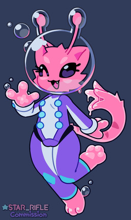 Rating: q
ID: 5637040
Date: 2025-06-12 05:47:07 -0400
Status: active
Score: 80
2025 2_antennae 3_fingers 3_toes alien anthro artist_name black_eyes bodily_fluids_drip bubble bubble_helmet camel_toe cheek_tuft clothing digital_media_(artwork) eyelashes facial_tuft fangs feet felid feline female female_anthro fingers fur glistening glistening_eyes glistening_pawpads glistening_toes grey_background head_tuft hi_res kiwi_the_alien_cat mammal one_eye_closed open_mouth open_smile pawpads pink_body pink_ears pink_fur pink_tongue pink_tuft simple_background smile solo spacesuit star_rifle teeth text tight_clothing toes tongue tuft watermark post #5637040