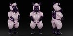 2020 2:1 3d_(artwork) 401 absurd_res anthro biped black_background bodysuit bovid bulge caprine clothing digital_media_(artwork) drone gas_mask gas_tank glistening hi_res latex male mammal mask pink_eyes sheep simple_background skinsuit slightly_chubby tight_clothing tube white_body