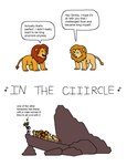Rating: s
ID: 5570571
Date: 2025-05-13 21:56:26 -0400
Status: pending
Score: 8
blonde_mane brown_mane comic dialogue disney english_text felid female feral fur group haplorhine hi_res lion male mammal mandrill mane mismatched_sexual_dimorphism monkey mossworm nala_(the_lion_king) old_world_monkey pantherine pride_rock primate rafiki simba_(the_lion_king) simple_background text the_lion_king yellow_body yellow_fur young young_feral post #5570571