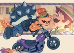 Rating: s
ID: 5609988
Date: 2025-05-30 18:19:22 -0400
Status: active
Score: 16
2025 anthro biker blush boots bottomwear bowser bracelet claws clothed clothing denim denim_bottomwear denim_clothing didy414 duo eyebrows eyes_closed eyewear facial_hair fire footwear hair hat headgear headwear hi_res horn human human_on_anthro interspecies jacket jeans jewelry jumping kerchief koopa leather leather_clothing leather_jacket leather_topwear luigi male male/male mammal mario_bros mario_kart_world motorcycle mustache neckerchief neckwear nintendo open_mouth open_smile pants scalie screen shell shirt shoes signature simple_background smile spiked_bracelet spiked_shell spiked_tail spikes spikes_(anatomy) sunglasses tail teeth topwear torn_bottomwear torn_clothing torn_jeans torn_pants vehicle post #5609988