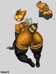 Rating: e
ID: 5617359
Date: 2025-06-02 20:42:54 -0400
Status: pending
Score: 5
3:4 absurd_res all_fours antennae_(anatomy) anthro anus armwear arthropod arthropod_abdomen bee big_butt black_armwear black_clothing black_legwear bodily_fluids butt clothing confusion dakar3 dripping female floating_head food for_a_head fruit fur genital_fluids genitals golden_rings grey_background hi_res hymenopteran insect insect_wings legwear looking_at_viewer looking_back object_head orange_body plant pumpkibee_(lunarzeclipse) pumpkin pumpkin_head pussy roblox_avatar robloxian simple_background solo surprised_expression thick_thighs vaginal_fluids wings yellow_eyes post #5617359