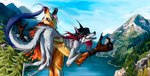 Rating: s
ID: 5573867
Date: 2025-05-15 11:32:18 -0400
Status: active
Score: 1
absurd_res anthro blue_body blue_fur bracelet brown_body brown_fur canid canine canis carrying_another daemon_amadare detailed_background duo fangs forest forest_background forked_tongue fur grey_body grey_fur hair hi_res jewelry long_hair male male/male mammal mountain multicolored_body multicolored_fur nature nature_background nude_anthro nude_male on_shoulder open_mouth orange_body orange_fur plant raised_head red_hair sharp_teeth sky standing teeth tongue tongue_out tree white_body white_fur wolf yellow_body yellow_fur post #5573867