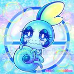 Rating: s
ID: 2283103
Date: 2020-06-05 02:54:01 -0400
Status: active
Score: 25
1:1 2019 ambiguous_gender amphibian artist_name blue_background blue_body blue_cheeks blue_eyes blue_theme bodily_fluids bokeh bubble colorful_theme crying digital_media_(artwork) dolcisprinkles eyelashes feral frutiger_aero generation_8_pokemon iridescent iridescent_background iridescent_body iridescent_bubble lying nintendo pokeball pokemon pokemon_(species) signature simple_background sobble solo star_eyes tail tail_grab tears text watermark y2k_(graphic_design) post #2283103
