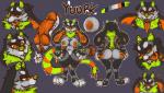 Rating: e
ID: 1543269
Date: 2018-05-13 01:33:17 -0400
Status: active
Score: 1
2017 anthro breasts expression_sheet expressions fur genitals green_nose grey_background herm horn intersex knot model_sheet monster multicolored_body multicolored_fur nipple_piercing nipples nude orange_eyes orange_penis orange_tongue penis piercing ramdoctor sharp_teeth simple_background solo teeth tongue vulva wide_hips yuurk post #1543269