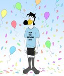 Rating: s
ID: 4493073
Date: 2023-12-25 00:30:41 -0500
Status: active
Score: 6
2023 3_toes 4_fingers anthro avian avian_feet balloon beak bird birthday birthday_party black_bottomwear black_clothing black_hair black_legs black_shorts blue_background blue_clothing blue_shirt blue_topwear bottomwear closed_smile clothed clothing confetti feathers feet fingers gradient_background gull gus_skwarek hair hat headgear headwear hi_res inflatable lari larid male mouth_closed party_hat requesting secretgull sex_request shirt shorts simple_background smile solo standing text text_on_clothing text_on_shirt text_on_topwear toes topwear white_body white_feathers yellow_beak post #4493073