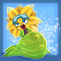 Rating: e
ID: 5576031
Date: 2025-05-16 05:58:58 -0400
Status: active
Score: 10
1:1 2025 ambiguous_gender belly big_belly blue_background blue_eyes blush blush_lines bone bone_imprints cami_gz clothed clothing digital_drawing_(artwork) digital_media_(artwork) digital_painting_(artwork) electronic_arts elemental_creature eye_roll eyewear fan_character flora_fauna flower flower_creature freckles front_view goggles green_body imprint lunar_frost male_(lore) multicolored_body navel not_furry onomatopoeia open_mouth painting_(artwork) plant plants_vs._zombies popcap_games pseudo_hair rumbling_stomach simple_background solo sound_effects standing sunflower_(pvz) text tongue topwear two_tone_body vore yellow_body post #5576031