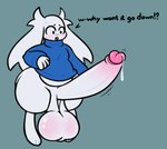 Rating: e
ID: 5360902
Date: 2025-02-09 01:37:51 -0500
Status: active
Score: 40
2023 4_fingers anthro asking_why balls balls_blush big_balls big_penis black_eyes black_text blue_background blue_clothing blue_sweater blue_topwear blush bodily_fluids body_blush bottomless bottomless_anthro bottomless_gynomorph bottomless_intersex breasts cave_story clothed clothing crossgender digital_drawing_(artwork) digital_media_(artwork) dripping english_text erection evilfiendish exclamation_point facial_scar fingers floppy_ears ftg_crossgender fti_crossgender fur genital_fluids genitals glans glistening glistening_balls glistening_genitalia glistening_glans glistening_penis gynomorph gynomorph_anthro huge_balls huge_penis huge_thighs humanoid_genitalia humanoid_penis intersex intersex_anthro lagomorph leaking_precum long_ears looking_at_genitalia looking_at_own_genitalia looking_at_own_penis looking_at_penis looking_at_self looking_down looking_down_at_genitalia looking_down_at_penis lop_ears mammal mimiga open_mouth penis penis_blush pink_blush pink_glans precum precum_drip precum_from_penis question_mark saggy_balls scar simple_background small_breasts solo standing stuttering sue_sakamoto sweat sweater sweater_only text thick_thighs topwear topwear_only white_balls white_body white_ears white_fur white_penis wide_hipped_anthro wide_hipped_gynomorph wide_hipped_intersex worried worried_face worried_look x_scar post #5360902