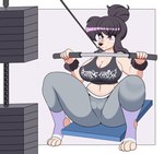 Rating: q
ID: 5627030
Date: 2025-06-07 16:06:51 -0400
Status: active
Score: 24
absurd_res alys_faiblesse_(zelripheth) anthro arm_tuft big_breasts black_eyeshadow black_hair bodily_fluids breasts camel_toe canid canine canis cleavage clothed clothing domestic_dog exercise eyebrow_piercing eyeshadow facial_piercing female gym hair hi_res leggings legwear makeup mammal piercing poodle purple_eyes shirt solo spread_legs spreading standard_poodle sweat sweatdrop tank_top thick_thighs topwear tuft underwear_outline wide_hips workout wrist_tuft zelripheth post #5627030