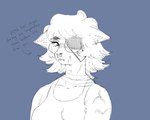 Rating: s
ID: 5560878
Date: 2025-05-09 20:34:43 -0400
Status: active
Score: 2
anthro biped blue_background clothing digital_media_(artwork) directional_arrow domestic_cat ear_piercing ear_ring english_text eye_patch eyewear facial_piercing felid feline felis female female_anthro glasses hi_res looking_at_viewer mammal nose_piercing nose_ring piercing pouting ring_piercing round_glasses sepulturegirl shirt simple_background solo tank_top text topwear wearing_glasses post #5560878