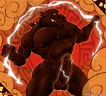 2024 5_fingers abs abstract_background anthro anthrofied artist_name balls barazoku belly biceps big_belly big_muscles big_pecs big_penis bigshadowdragon black_body character_name clawed_fingers claws closed_smile cloud colored colored_line_art crossover deltoids detailed_background digital_drawing_(artwork) digital_media_(artwork) disney disney's_hercules electric_penis electricity electricity_manipulation elemental_manipulation english_text erection finger_claws fingers flesh_fang foreskin genitals glans glowing glowing_balls glowing_genitalia glowing_penis godzilla godzilla_(series) grin grinning_at_viewer hi_res huge_penis humanoid_genitalia humanoid_hands humanoid_penis kaiju lightning lightning_bolt lizard long_penis male manly mouth_closed muscular muscular_anthro muscular_arms muscular_legs muscular_male muscular_thighs navel nipples non-mammal_balls non-mammal_nipples nude nude_anthro nude_male obliques pecs penis portrait red_background reptile retracted_foreskin scales scalie serratus shaded simple_background smile smiling_at_viewer snout solo standing style_crossover style_emulation tailless text three-quarter_portrait toho toothy_grin toothy_smile vein veiny_penis zeus_(disney) zeuszilla