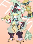 Rating: s
ID: 3465708
Date: 2022-07-24 18:03:22 -0400
Status: active
Score: 17
3:4 accessory anthro avian belt blade_(xenoblade) blue_eyes claws feathers feet female finch_(xenoblade) full-length_portrait green_body hi_res holding_object holding_weapon looking_at_viewer mouth_closed multicolored_body portrait signature simple_background solo talons text toes weapon xenoblade_chronicles_2 yellow_body zapdragon00 post #3465708