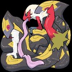 1:1 alpha_channel big_penis blaziken bodily_fluids cum generation_3_pokemon genital_fluids genitals huge_penis hyper hyper_genitalia hyper_penis hyper_tongue long_penis long_tongue low_res male multi_genitalia multi_penis nintendo penis pokemon pokemon_(species) reptile scalie sevi_blaze seviper snake snake_penis tongue unusual_anatomy unusual_genitalia unusual_penis