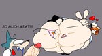 Rating: e
ID: 4946774
Date: 2024-07-27 19:17:50 -0400
Status: active
Score: 170
2024 anthro anus beastars bent_over big_butt big_penis black_eyes black_nose blue_clothing blue_dress bodily_fluids butt cake canid canine canis clothing dessert digital_media_(artwork) domestic_rabbit dress drooling duo dwarf_rabbit excited eyes_closed female food fur genitals grey_background grey_body grey_ears grey_fur happy haru_(beastars) heart_symbol holding_cake holding_food holding_object huge_butt huge_penis hyper hyper_genitalia hyper_penis lagomorph legoshi_(beastars) leporid long_ears looking_at_another male male/female mammal multicolored_body multicolored_clothing multicolored_dress multicolored_fur obese obese_anthro obese_female oryctolagus overweight overweight_anthro overweight_female penis rabbit saliva saliva_string scut_tail sharp_teeth shirt short_tail simple_background smile superiorfox tail teeth thick_thighs tongue tongue_out topwear two_tone_body two_tone_clothing two_tone_dress two_tone_fur vein veiny_penis vulva white_body white_clothing white_dress white_ears white_fur white_nose white_shirt white_tail white_topwear wolf post #4946774