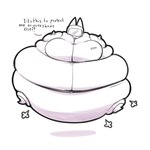 1:1 2018 ?! air_inflation air_puff anthro asking belly big_belly big_breasts bottomwear breasts catrobis clothed clothing digital_drawing_(artwork) digital_media_(artwork) english_text exclamation_point felid female floating front_view full-length_portrait fully_clothed fully_clothed_anthro fully_clothed_female furgonomic_bottomwear furgonomics greyscale hazmat_suit hi_res huge_breasts immobile inflation maddeku mammal monochrome portrait prick_ears question_mark shaded simple_background sketch solo stuttering text white_background