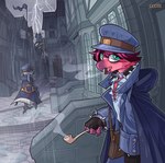 Rating: s
ID: 5454216
Date: 2025-03-24 18:17:49 -0400
Status: active
Score: 32
ambiguous_gender anthro avian bag beak bracelet collar delivery_(commerce) delivery_employee duo flag hi_res horn jewelry laundry looking_at_viewer outside pipe postal_carrier postal_delivery postal_uniform raining roawayart spiked_bracelet spiked_collar spikes street walking_away post #5454216