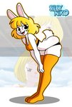 Rating: q
ID: 5568841
Date: 2025-05-13 07:49:34 -0400
Status: active
Score: 30
2025 anthro bent_over big_breasts blonde_hair breasts butt carrot_(one_piece) clothed clothing female fur hair happy hi_res lagomorph legwear leporid looking_at_viewer mammal minkmen_(one_piece) one_piece open_mouth panties rabbit reference_image sillyniko skimpy skindentation solo thick_thighs thigh_highs toei_animation underwear white_body white_fur wide_hips post #5568841