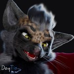 1:1 3d_(artwork) ambiguous_gender anthro c4d daytia digital_media_(artwork) fur hair hi_res male_(lore) night open_mouth portrait posed rexouium simple_background smile solo