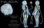 2016 animal_humanoid black_background breasts comb_jelly comb_rows ctenophore english_text female genitals glowing hair hair_over_eyes humanoid marine marine_humanoid model_sheet noseless nuda nude pussy rainbow short_hair sigoogle simple_background solo standing tentacles tentilla text translucent translucent_body white_body white_skin