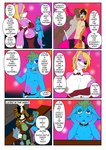 angel_the_fox anthro bar birthday_party_at_club_yiff bow_tie bulge canid canine canis cetacean clothing collar comic dialogue dolphin english_text felid female femboy fox group herm hi_res horn intersex jockstrap joykill kobold koizumi_kobold lagomorph leaning legwear leporid lizard male mammal marine mephitid muscular oceanic_dolphin orca orca_jones pantherine rabbit reptile rico_ro-ni scalie skunk stockings text tiger toothed_whale underwear wolf