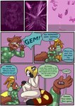 2017 anthro arthropod babystar biped bodily_fluids butterfly comic crying detailed_background dialogue digital_media_(artwork) eeveelution english_text eyewear female flareon fur generation_1_pokemon glasses hair hi_res insect lepidopteran male mammal nicole_murdock nintendo pokemon pokemon_(species) rasile_murdock rodent sciurid sitting sobbing standing tears text tree_squirrel young zeezee_murdock