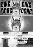 anthro arcsuh black_and_white brother_(lore) brother_and_sister_(lore) canid canine comic detailed_background dialogue digital_media_(artwork) duo english_text environment female fur hair hi_res hybrid incest_(lore) lizzy_(arcsuh) male male/female mammal markings monochrome open_mouth procyonid profanity raccoon sibling_(lore) simple_background sister_(lore) speech_bubble striped_body striped_fur striped_markings stripes text twincest_(lore) twins_(lore) zeek_(arcsuh)