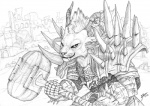 Rating: s
ID: 282273
Date: 2013-01-06 10:13:02 -0500
Status: active
Score: 23
2013 anthro arch armor bracers building chainmail charr claws clothing detailed_background fangs felid female flat_chested gauntlets gloves greyscale guild_wars hammer handwear horn looking_at_viewer mammal maul melee_weapon monochrome plant platemail prehistoric_species rock ruins saber-toothed_tiger simul sky smile smirk solo spiked_armor spikes teeth tools tree weapon whiskers post #282273