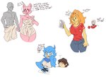 anon anthro avian bear big_breasts bird breasts canid canine ceroba_ketsukane clover_(undertale_yellow) dialogue drawing duo english_text female fox honeydew_shopkeeper huge_breasts human male male/female mammal martlet_(undertale_yellow) martlet_(zenith_form) papyrus_(undertale) signirsol text thick_thighs towel towel_only undertale undertale_(series) undertale_yellow wide_hips