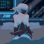 Rating: e
ID: 5605793
Date: 2025-05-28 23:39:20 -0400
Status: pending
Score: 5
absurd_res android anthro bed big_bulge biped black_body blue_body blue_clothing blue_fur blue_hair blue_underwear blush bovid boxer_briefs boxer_briefs_only bulge caprine city city_background clothed clothing cyan_lights cybernetics cyberpunk detailed_bulge erection erection_under_clothing fur furniture genital_outline gradient_hair hair hi-tech hi_res machine male male_anthro mammal mi-y0 neon_lights on_bed penis_outline pillow robot sheep shyder sitting sitting_on_bed solo tenting topless tremble_lines underwear underwear_only white_body white_fur white_hair window post #5605793