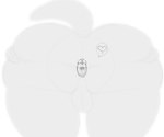 6:5 anthro anus backsack balls black_outline bodily_fluids butt contextual_(jigglyjuggle) digital_drawing_(artwork) digital_media_(artwork) duo face_in_ass female genitals heart_symbol holding_butt jigglyjuggle larger_male male male/female male_anthro mammal monochrome mouse murid murine open_mouth outline rodent simple_background size_difference sketch smaller_female snout_in_ass spread_anus spread_butt spreading sweat sweaty_anus white_background