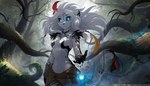 Rating: s
ID: 5538538
Date: 2025-04-29 21:21:53 -0400
Status: active
Score: 185
2025 5_fingers 7:4 absurd_res accessory anthro black_body black_feathers black_fur black_sclera blue_eyes breasts clothed clothed_anthro clothed_female clothing conditional_dnp detailed_background digital_media_(artwork) feather_in_hair feathers featureless_breasts felid female fingers fog forest front_view fur fur_markings hair hair_accessory hi_res lion looking_at_viewer loose_feather mammal markings medium_breasts multicolored_body multicolored_fur narikusha navel outside pantherine partially_clothed partially_clothed_anthro partially_clothed_female plant reaching_towards_viewer smile solo spirit standing tail tom_fischbach topless topless_anthro topless_female tree tribal tribal_clothing two_tone_body two_tone_fur twokinds white_body white_fur will-o'-the-wisp willow_wisp post #5538538