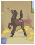 Rating: e
ID: 433260
Date: 2014-01-26 02:19:17 -0500
Status: active
Score: 132
anal anal_penetration anatomically_correct anatomically_correct_genitalia anatomically_correct_pussy animal_genitalia animal_pussy anus bdsm bondage bound butt buttplug equid equine equine_genitalia equine_pussy female feral feral_bondage genitals hi_res horse looking_at_viewer looking_back mammal nude penetration plug_(sex_toy) pussy quadruped rope sex_toy solo soroxel submissive submissive_female submissive_feral tongue tongue_out post #433260