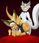 Rating: e
ID: 5529633
Date: 2025-04-25 14:26:49 -0400
Status: active
Score: 15
absurd_res anthro bed bed_sheet bedding blush bodily_fluids butt_slap clothing collar domestic_cat drooling duo felid feline felis female furniture grabbing_sheets grin hi_res kangaroo kayla_(zoophobia) kuramichan leeson_(zoophobia) macropod male male/female mammal marsupial nun nun_habit nun_outfit religious_clothing saliva slap smile spanking tail tail_grab zoophobia post #5529633