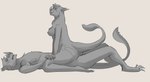 anthro anthro_on_anthro anthro_penetrated anthro_penetrating anthro_penetrating_anthro bat bodily_fluids cowgirl_position creatures_of_sonaria cum cum_inside duo female female_on_top female_penetrated from_front_position genital_fluids hi_res male male/female male_on_bottom male_penetrating male_penetrating_female mammal monochrome on_bottom on_top penetration sex simple_background sketch sochuri tan_background xray_view yabunishka