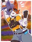 Rating: s
ID: 5495856
Date: 2025-04-10 22:01:31 -0400
Status: active
Score: 50
2025 3:4 :3 ;d anthro arm_tattoo belt blurred_background bottomwear brown_body brown_fur bulletproof_vest calico_cat cate_meowdy cel_shading clothing collar container cosplay denim denim_bottomwear denim_clothing domestic_cat elbow_pads epic_games eyelashes eyeshadow felid feline felis female fingerless_gloves fist_pump flat_chested fortnite fur gloves hair half-closed_eyes handwear head_tuft hi_res hosses21 jeans makeup mammal meow_skulls milk_carton milk_container multicolored_body multicolored_fur narrowed_eyes noseless one_eye_closed open_mouth open_smile orange_clothing orange_shirt orange_t-shirt orange_topwear pants ponytail portrait purple_body purple_fur raised_arm shaded shirt smile solo t-shirt tan_body tan_fur tattoo thigh_strap three-quarter_portrait topwear torn_bottomwear torn_clothing torn_jeans torn_pants tuft wink yellow_eyes post #5495856